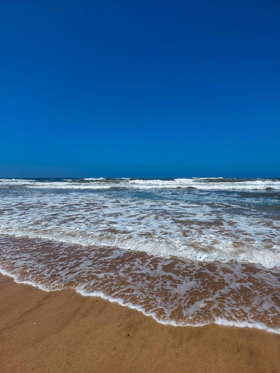 Bel Appartement De Plage - Rdc - Dahomey Beach Bouznika Bagian luar foto